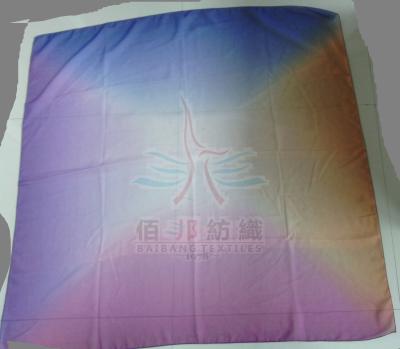 China SPUNV VOILE OMBRE PRINTED SCARF for sale