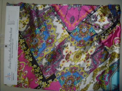 China SATIN PRINTING FABRICS for sale