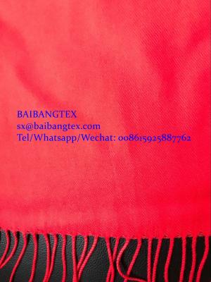 China Cashmere Twill Plain Scarf for sale