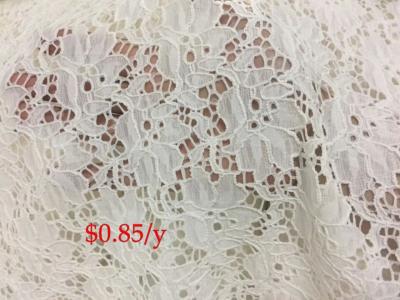 China lace fabric stock lot for sale