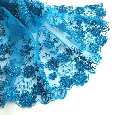 China Embroidery Lace fabric wedding fashion high quality for brand garments lace fashion for sale