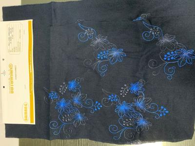 China Linen embroidery fashion fabric for sale