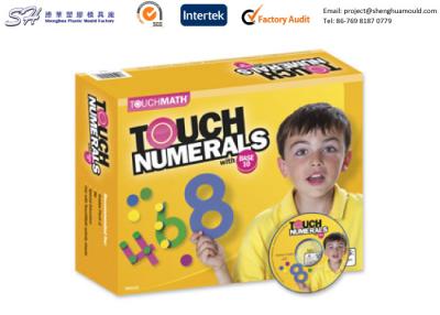 China Educational Custom Plastic Toys touch numerals for fun , injection molded plastic parts for sale