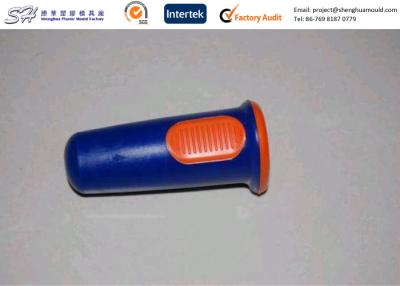 China Customized  Plastic injection overmolding products Plastic flashlight housing for sale