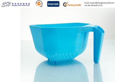 China Small Plastic Strainer With Handle , Custom Plastic Kitchenware Injection Molding for sale