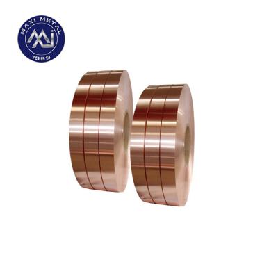 China Industry custom phosphor bronze strips price c5210 copper coil / strip / roll for sale