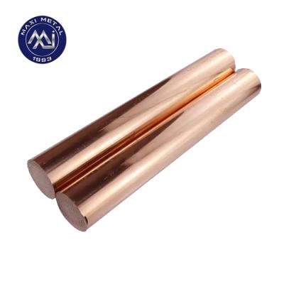 China Industry 99.9% Pure Red Round ETP (Export Transfer Prices) T2 Pure Copper Bar / Rod 10mm C1011 C1100 for sale