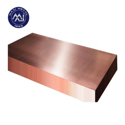 China High Industry Copper Alloy Beryllium C17200 Copper Strip Sheet for sale