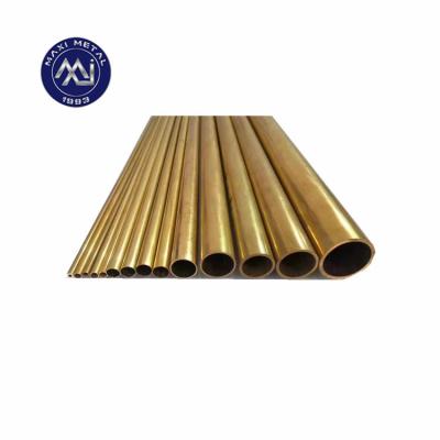 China H59 H62 Large Diameter Water Brass Tube H59 H62 Brass Tube Custom Made Brass Tubing Tubing H59 H62 Pipe for sale