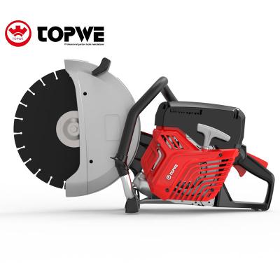 China TOPWE Excellent Price Air Cooled 74CC Gasoline Concrete Cutter Wall Concrete Cutting Machine 1100ml for sale