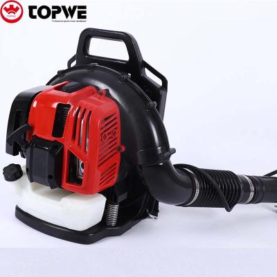 China TOPWE High Quality High Pressure Blower 2 Load Backpack Blower 52cc Vacuum Turbine 5201 for sale