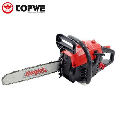 China 2-Stroke TOPWE One-Stop Service Power Saw 38cc Chainsaw 2 Stroke Wood Saw for sale