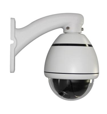 China 928*480 Resolution H.264 D1 Mini High Speed Dome IP Camera,10X Zoom With IP66 Outdoor Enclosure for sale