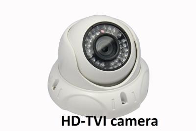 China High Definition TVI CCTV Cameras Metal Vandal - Proof IR Dome Security Camera for sale