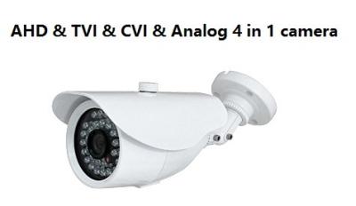 China CVI TVI AHD And CVBS 4 In 1 Hybrid Output 1080P IR Bullet Camera for sale