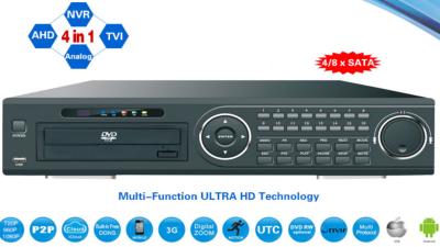 Chine 32ch AHD/TVI/analogue/IP DVR 4-In-1 HD TVI DVR 4*HDD ou 8* HDD facultatif à vendre