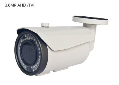 China O metal do nível de qualidade da indústria que encaixota os pixéis AHD/TVI de 3.0MP 2048x1536 dual câmera da bala do IR da saída à venda