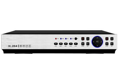 China 4ch 3.0M Pixels Hybrid Security DVR Digital Video Recorder With Metal Front Panel for sale