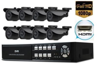 Κίνα 8ch D1 βίντεο εγγραφής DVR 1/3» CMOS HDMI με τα υψηλότερα βιντεοκάμερα 700TVL προς πώληση