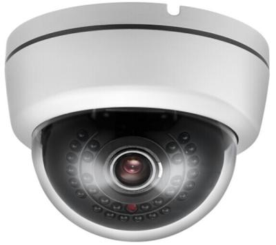 China Vari-focal Lens Infrared CMOS CCTV Camera White Dome With 720P High Resolution for sale