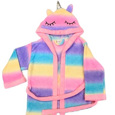 China 2022 New Cartoon Style Kids Pajamas Antibacterial Custom Colorful Cute Unicorn Factory Custom Sleepwear Wholesale Children's Pajamas for sale