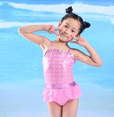 China 2021 One Piece Anti-UV Outfits For Summer Kids Girls Hot Swimwear Recycled Fabric Designed Swimsuit Swimwear for sale