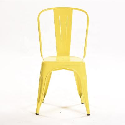 China 2021 Classic American Classic Retro Style Metal Industrial Chair For Dining Table for sale