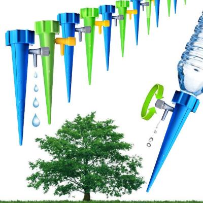 China Self Spikes Home Gardening Watering System With Control Valve Slow Release Switch , Plant Water Device Automatic Irrigation Drip for sale