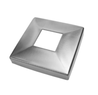 China Modern YL 304 316 Stainless Base Cover For Railing Post Or Glass Spigot for sale