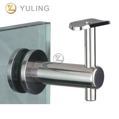 China Modern YL 304 316 Stairs Glass Support Enclosure Designs In Modern Steel Railing Brackets for sale