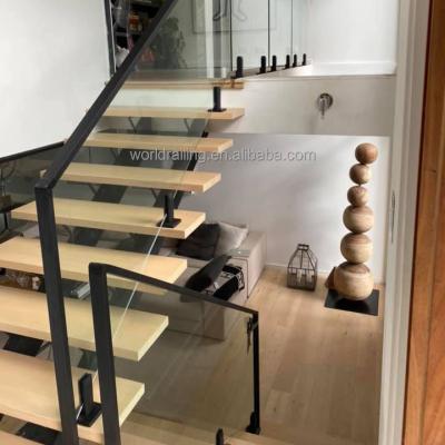 China Modern YL will not rust stainless steel matte balustrade black finishing for glass balustrsde for sale