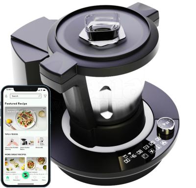 China QANA Multifunctional Wifi and App Support Multifunctional Dough Mixing Machine Salad Chopper Food Processors for Household for sale