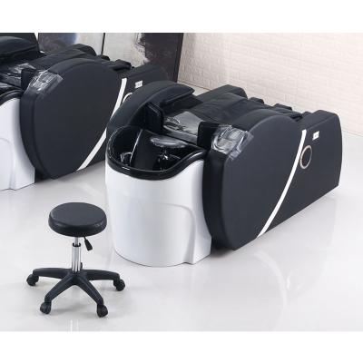 China Modern cheap hair salon electric massage shampoo chair (electronic components) beauty bed for sale