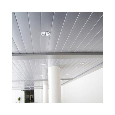 China Suspended Sound Absorbing Ceiling Fire Lightweight Plate Buckle Aluminum Ceiling for sale