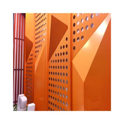 China Manufactory Direct Indoor Customization Metal Aluminum Panel Perforated Curtain Wall Te koop