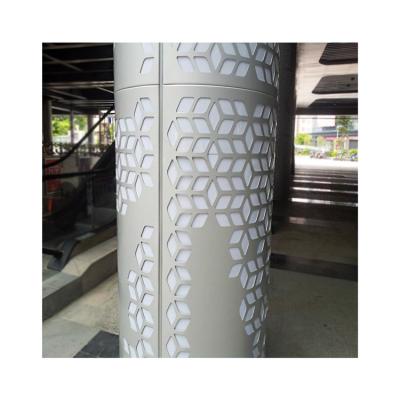 China Chinese Supplier Durable Exterior Cladding Exhibition Room Aluminum Carved Curtain Wall for sale