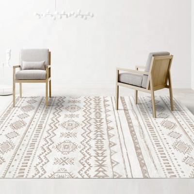 China High Quality Modern Minimalist Boho Style Living Room Rug Geometric Living Room Carpet Children's Game Large Area Rug for sale