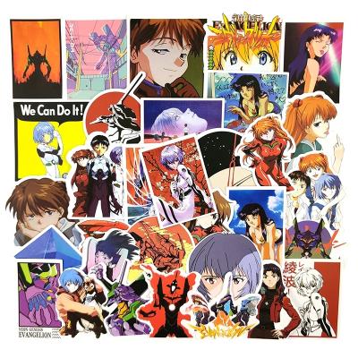 China Genesis Evangelion Graffiti Luggage Laptop Scooter Neon Water Cup Stickers Decorative Sticker 100 Waterproof Stickers for sale