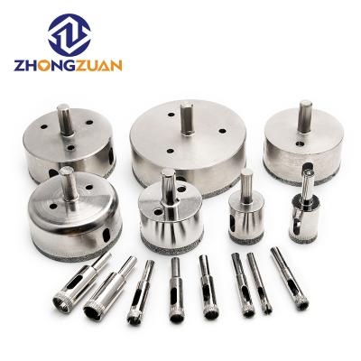 China Glass 90 Mm Plated Diamond Drill Bits Hole Saw For Glass, Tile, Granite, Ceramic, Porcelain for sale