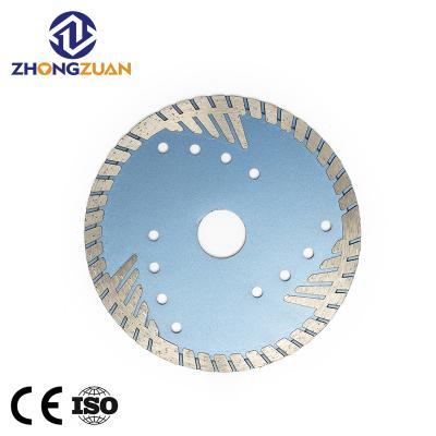 China Hot Pressed Stone 4.5/5/7/9inch Teeth Guard Marble Granite Concrete Cutting Diamond Saw Blade for sale