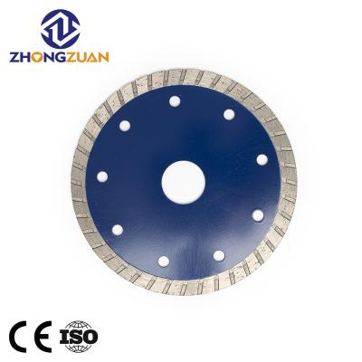 China Stone and Concrete Cold Pressed Rough Cut 105/115/125/180/230mm Diamond Corrugated Marble Concrete Cutting Saw Blade for Stone Concrete for sale