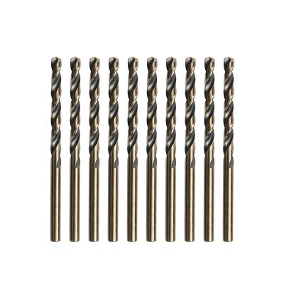 China Zhongzuan Din338 Stainless Steel Ground M42 8% Cobalt Hss Twist Drill Bit For Stainless Steel Drilling for sale