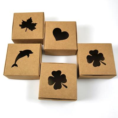 China Custom Handmade Mini DIY Soap Favor Box Cardboard Recycled Materials Paper Packaging Small Shipping Boxes for sale