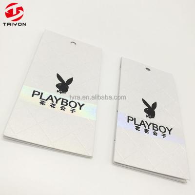 China Viable High Quality China Paper Swing Ticket Foldable Tag for sale