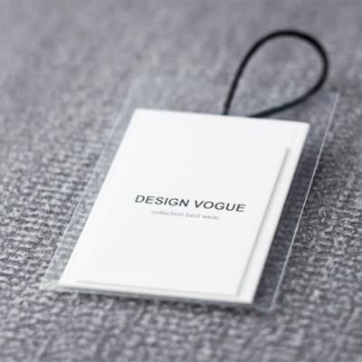 China Sustainable Wholesale Fashion Garment Label Tag For Clothing for sale