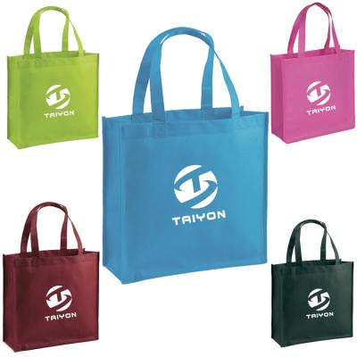 China Polypropylene Handled Multifunctional Nonwoven Bags Carry Nonwoven Shopping Tote Bag For Wholesale for sale