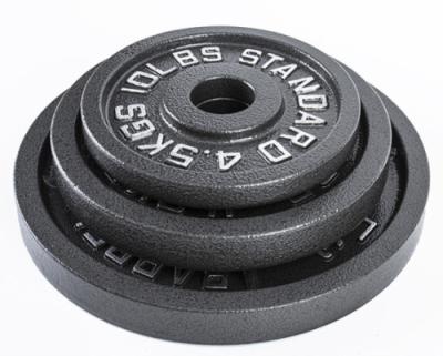 China Universal Custom Make Fitness Gym Weight Rubber Flat Bumper Steel Barbell for sale