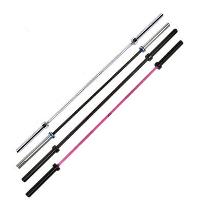 China Weightllfting Barbell 20kg Weight Lifting Bar Chrome Barbells Barbell Bar Olipic Barbell Hard Weightlifting Bar for sale