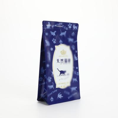 China Moisture Proof Customize Food Grade Plastic Material Ziplock Plastic Dog Cat Stand Up Pet Food Packaging Bags for sale