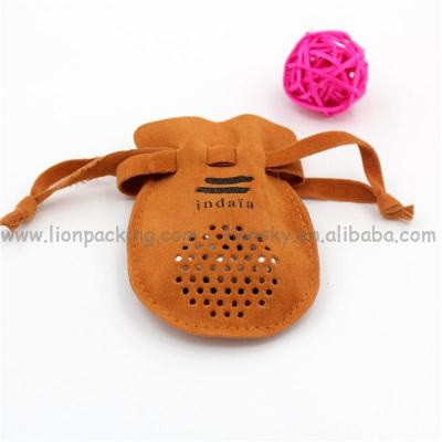 China Recyclable Gift Package Pouch Suede Jewelry Pouches Marketing Price for sale